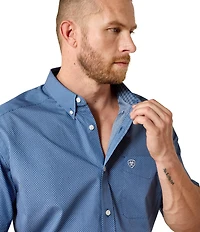 Ariat Case Classic Fit Printed Wrinkle Free Woven Shirt