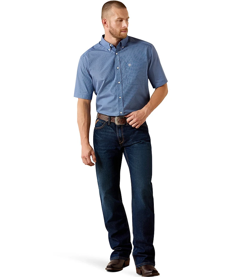 Ariat Case Classic Fit Printed Wrinkle Free Woven Shirt