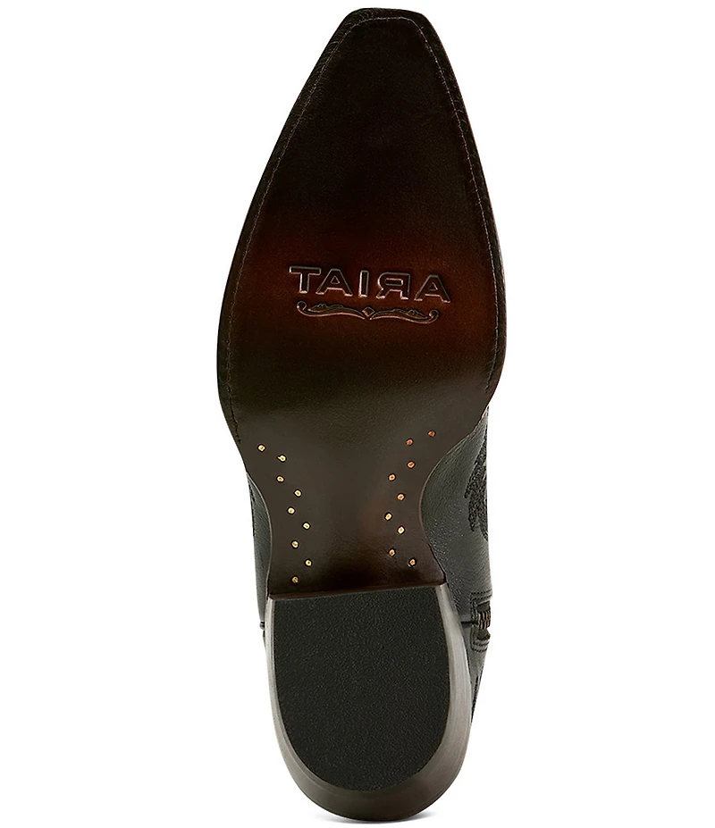 Ariat Cate Leather X Toe Western Boots