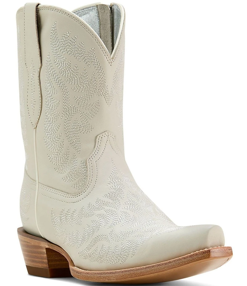 Ariat Cate Leather X Toe Western Boots