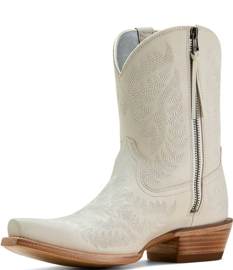 Ariat Cate Leather X Toe Western Boots