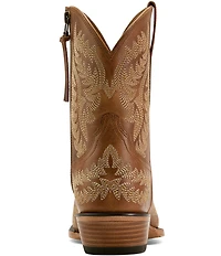 Ariat Cate Leather X Toe Western Boots