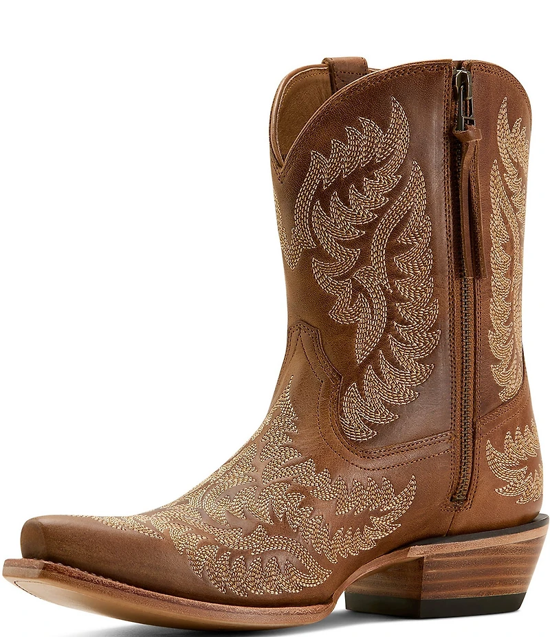 Ariat Cate Leather X Toe Western Boots