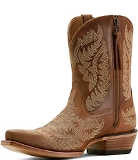 Ariat Cate Leather X Toe Western Boots
