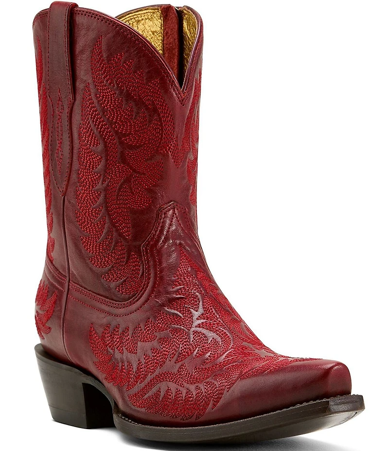 Ariat Cate Leather X Toe Western Boots