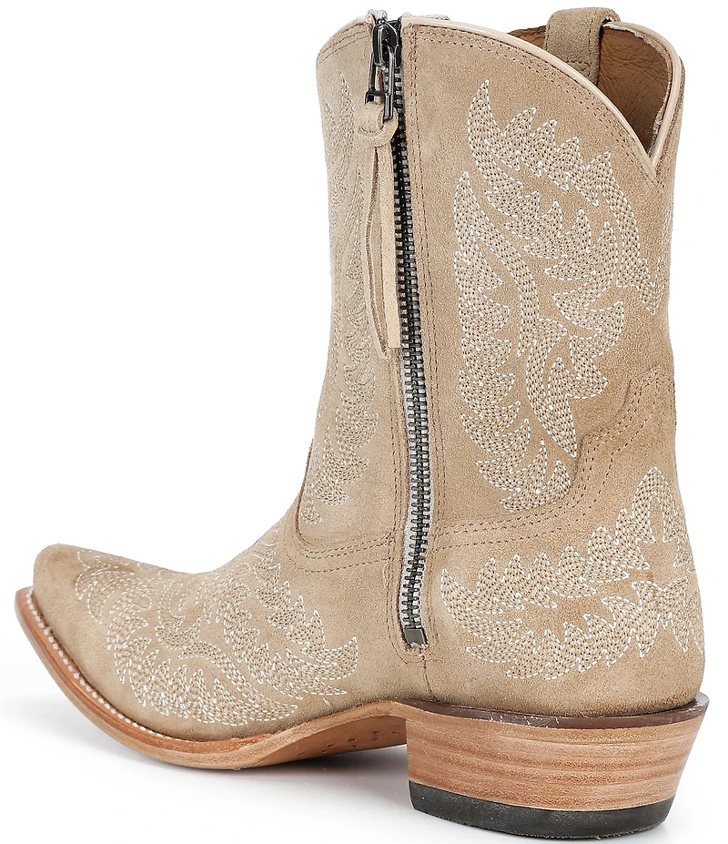 Ariat Cate Suede X Toe Western Boots