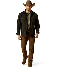 Ariat Cattleman Long Sleeve Moleskin Twill Brushed Jacket