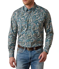 Ariat Cedric Classic Fit Printed Woven Shirt