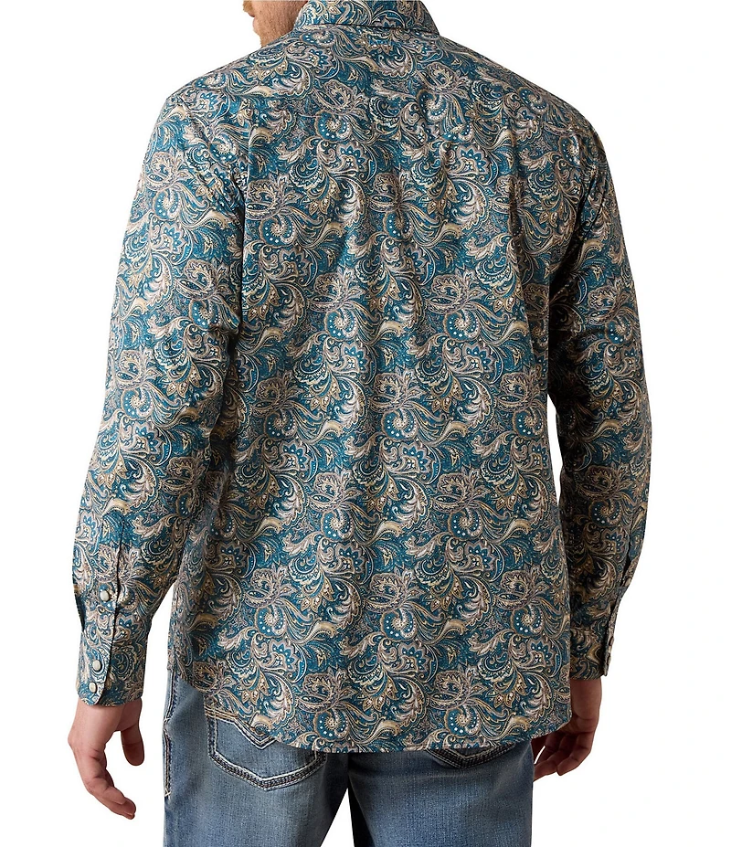 Ariat Cedric Classic Fit Printed Woven Shirt