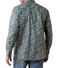 Ariat Cedric Classic Fit Printed Woven Shirt