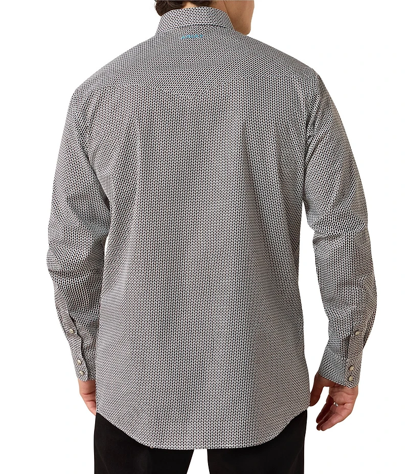 Ariat Chas Slim Fit Printed Woven Shirt