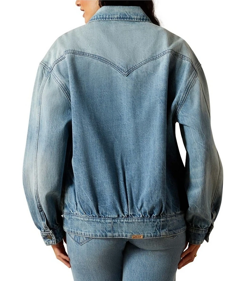 Ariat Cheyenne Denim Bomber Jacket