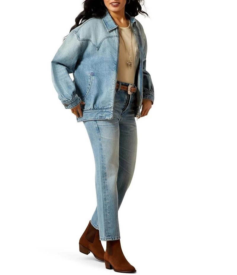 Ariat Cheyenne Denim Bomber Jacket