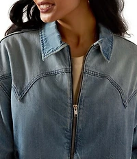 Ariat Cheyenne Denim Bomber Jacket