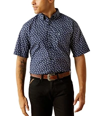 Ariat Cian Classic Fit Short Sleeve Printed Shirt