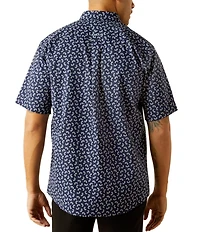 Ariat Cian Classic Fit Short Sleeve Printed Shirt