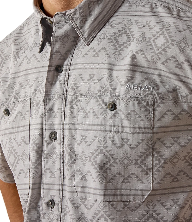 Ariat Classic Fit 360 Airflow Short Sleeve Printed Shirt