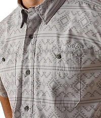 Ariat Classic Fit 360 Airflow Short Sleeve Printed Shirt
