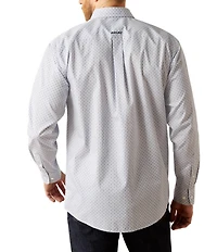 Ariat Classic-Fit Danny Wrinkle-Free Printed Long Sleeve Woven Shirt