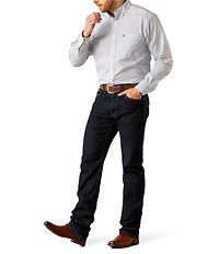 Ariat Classic-Fit Danny Wrinkle-Free Printed Long Sleeve Woven Shirt