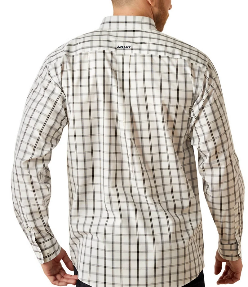 Ariat Classic Fit Remi Wrinkle Free Long Sleeve Plaid Woven Shirt