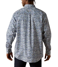 Ariat Classic Fit Stoney Long Sleeve Printed Woven Shirt