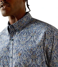 Ariat Classic Fit Stoney Long Sleeve Printed Woven Shirt