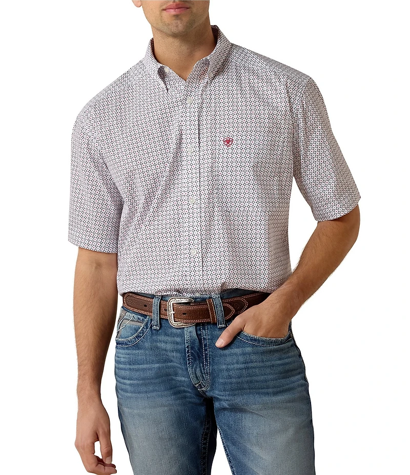 Ariat Classic Short Sleeve Printed Britton Shirt