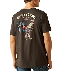 Ariat Cocky Cowboy Short Sleeve Graphic T-Shirt