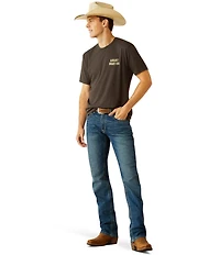 Ariat Cocky Cowboy Short Sleeve Graphic T-Shirt