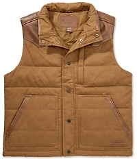 Ariat Contrasting Yoke Sleeveless Quilted Vest