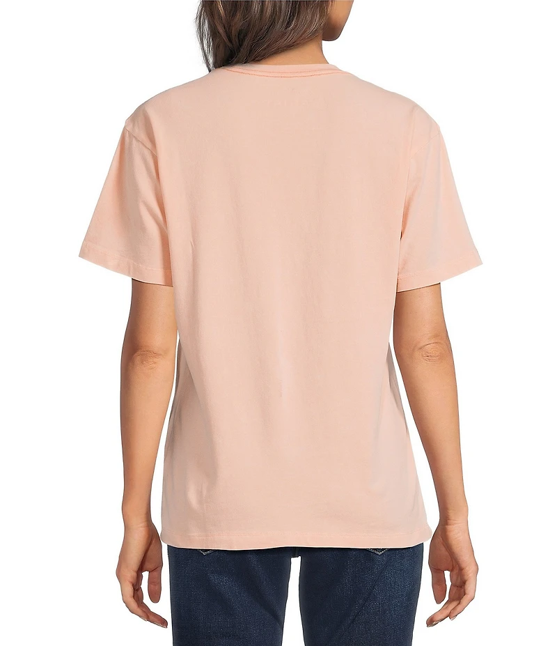 Ariat Cowgirl At Heart Cotton Jersey Crew Neck Short Sleeve Tee