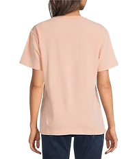 Ariat Cowgirl At Heart Cotton Jersey Crew Neck Short Sleeve Tee