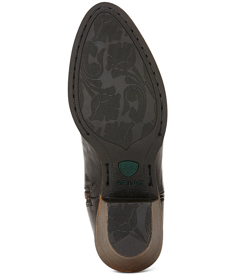 Ariat Women's Darlin Short Leather Block Heel Western Boots