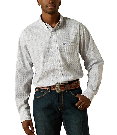 Ariat Declan Long Sleeve Printed Woven Shirt