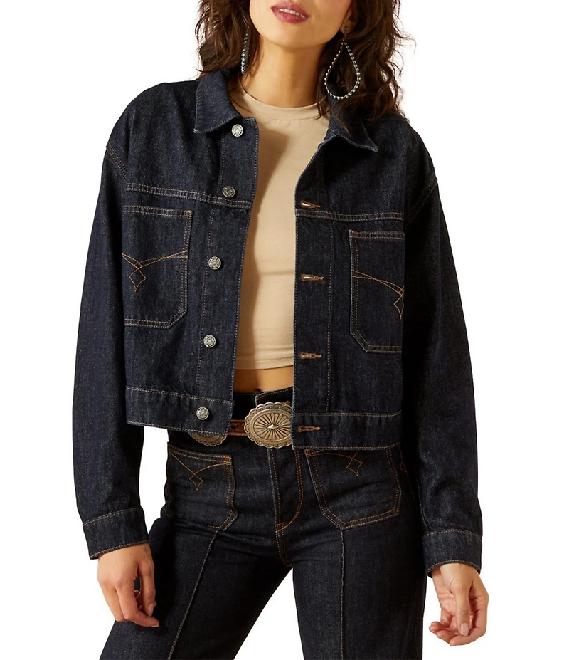 Ariat Denim Western Utility Trucker Jacket