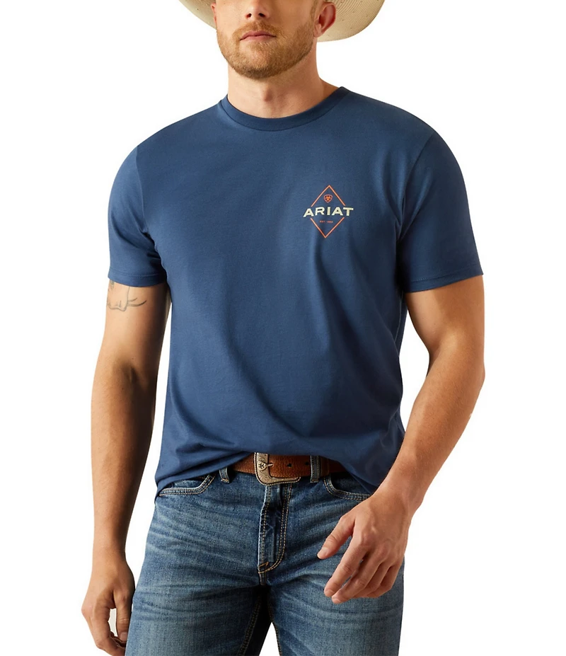 Ariat Diamond Valley Short Sleeve Graphic T-Shirt