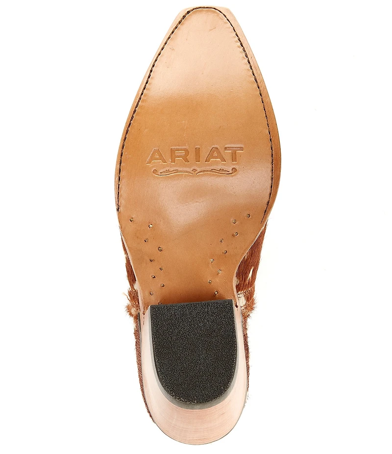 Ariat Women's Dixon Hair Calf Deer Print Western Booties