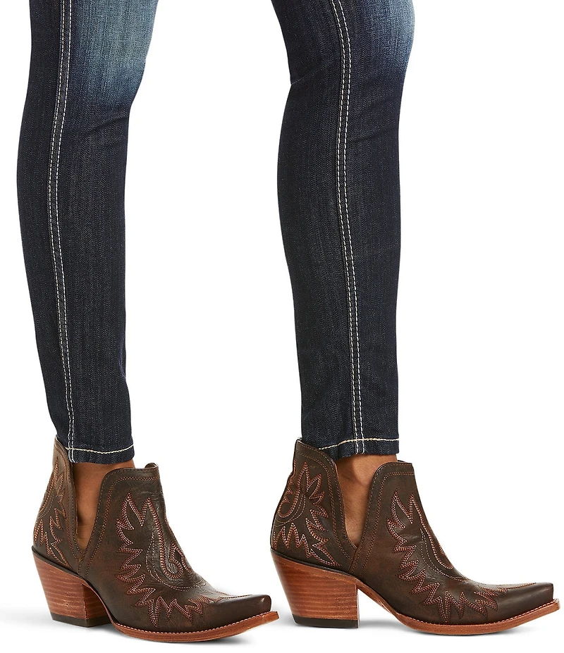 Ariat Ella Mid Rise Skinny Leg Stretch Denim Jeans