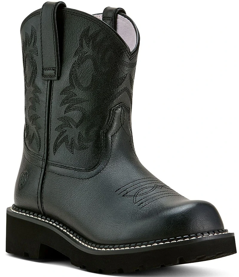 Ariat Fatbaby Leather Mid Calf Western Boots