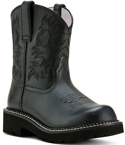 Ariat Fatbaby Leather Mid Calf Western Boots