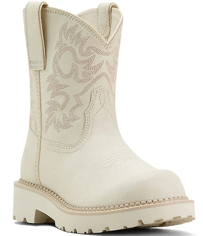 Ariat Fatbaby Leather Mid Calf Western Boots