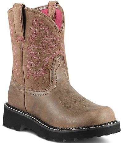 Ariat Fatbaby Leather Mid Calf Western Boots