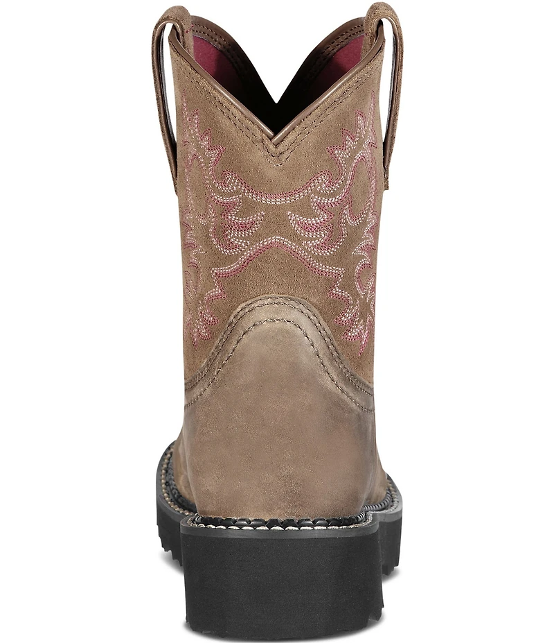 Ariat Fatbaby Leather Mid Calf Western Boots