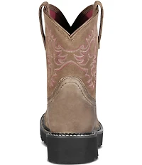 Ariat Fatbaby Leather Mid Calf Western Boots