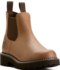 Ariat Women's Fatbaby Leather Twin Gore Chelsea Booties