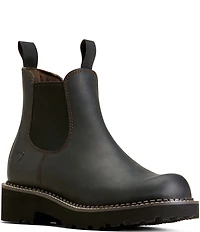 Ariat Women's Fatbaby Leather Twin Gore Chelsea Booties