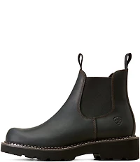 Ariat Women's Fatbaby Leather Twin Gore Chelsea Booties