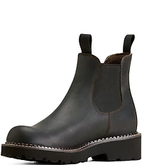 Ariat Women's Fatbaby Leather Twin Gore Chelsea Booties