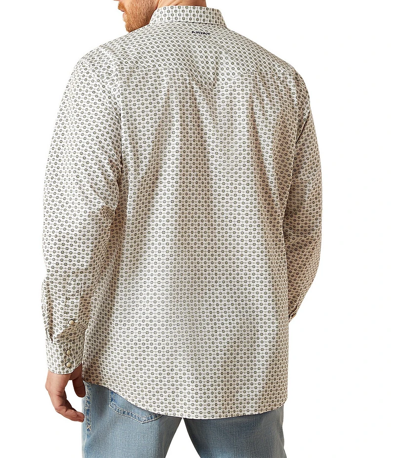 Ariat Fenn Classic Fit Printed Long Sleeve Woven Shirt